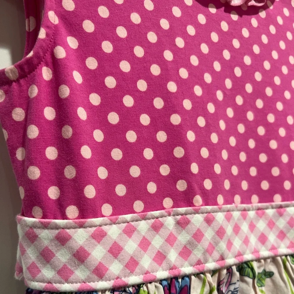 “Matilda Jane” Dot Dot girls dress size 6 Easter Dress ✅ - Picture 3 of 6